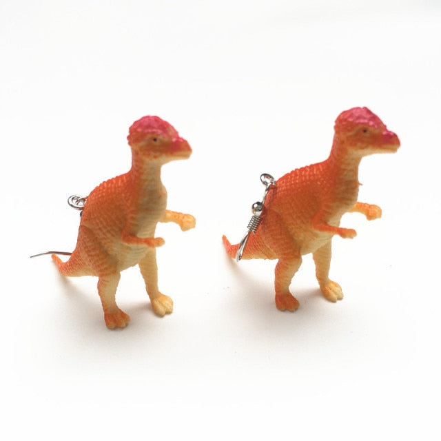 Cute Dinosaur/Animal Bite Soft Polymer Earrings