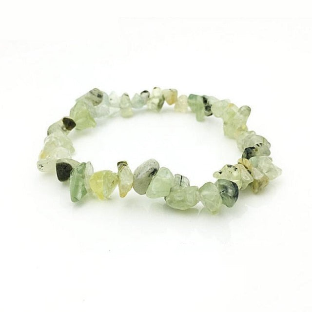 Natural Gemstone Irregular Crystal Nugget Bracelet
