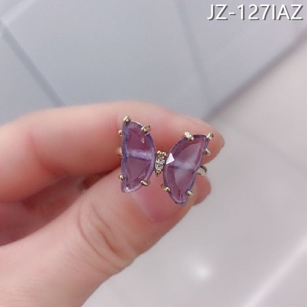 Fashion Silver Minimalist Butterfly Ring