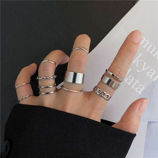 Bohemian Simple Chain Accessory Ring