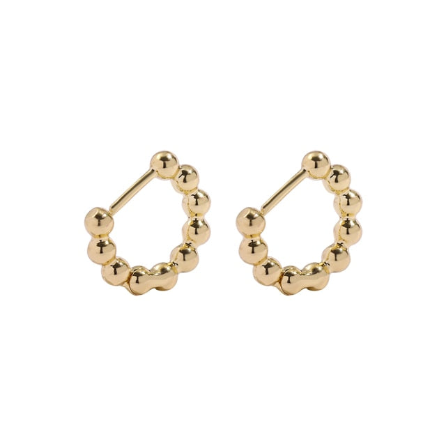 Stainless-Steel Geometric Shaped Hoop Earring Range