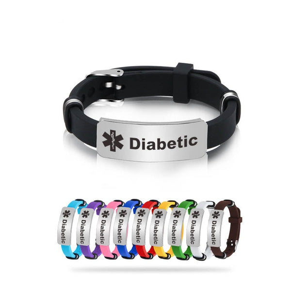 Medical Tag ID Bracelets for Men/Women/Kids