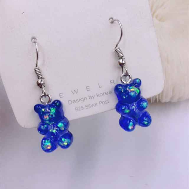 Simple Gummy Animal Drop Earring for Women