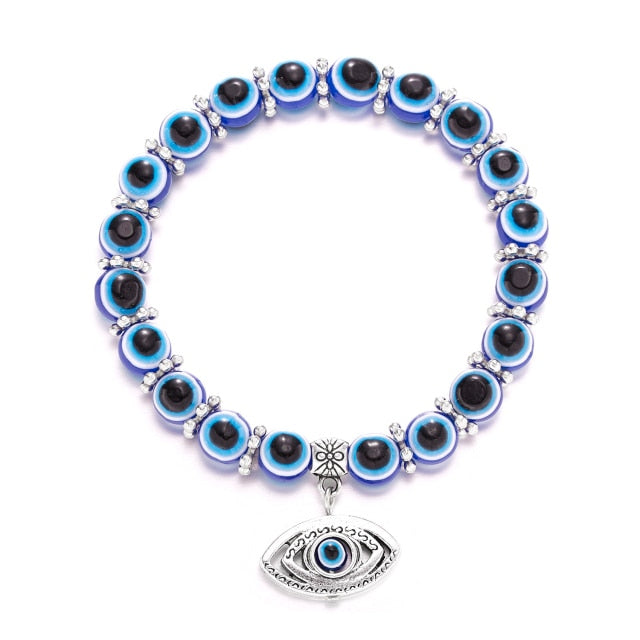 Turkish Evil Eye Handmade Lucky Charm Bracelet