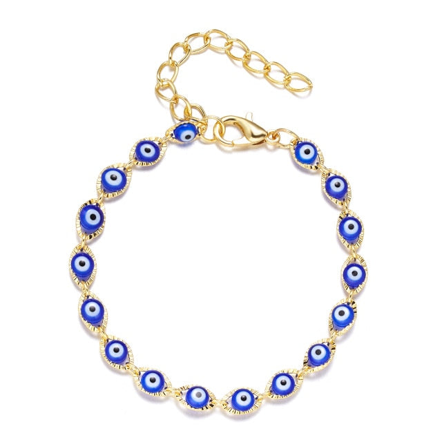 Turkish Evil Eye Handmade Lucky Charm Bracelet