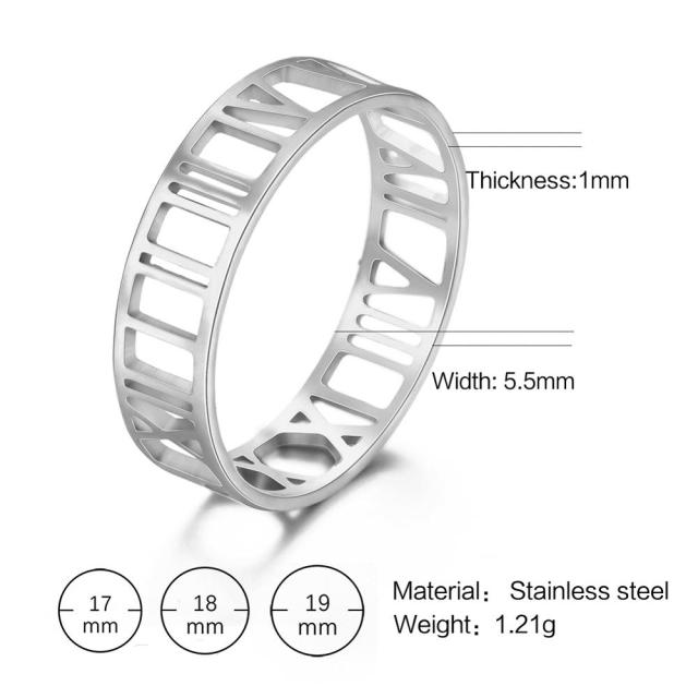 Stainless Steel Fashion Jewelry Ring