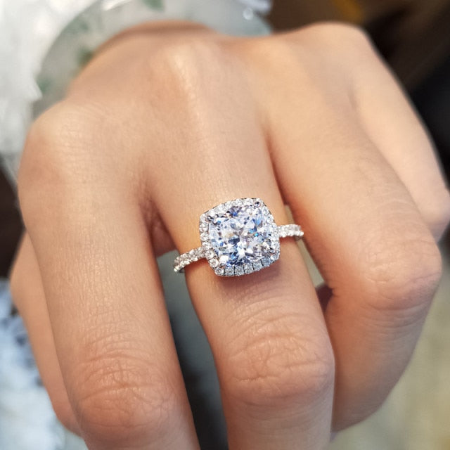 Trendy Bridal Classic Cubic Zirconia Engagement Ring