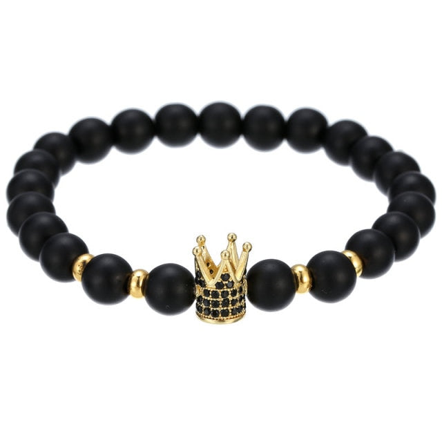 Crown charm clearance bracelet